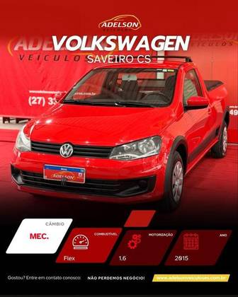 VOLKSWAGEN SAVEIRO 1.6 CROSS CE 8V FLEX 2P MANUAL VOLKSWAGEN SAVEIRO 1.6 CROSS CE 8V FLEX 2P MANUAL